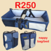 NAPPY BAG-BED  –  R250