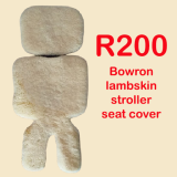 BOWRON LAMBSKIN STROLLER SEAT COVER – R200