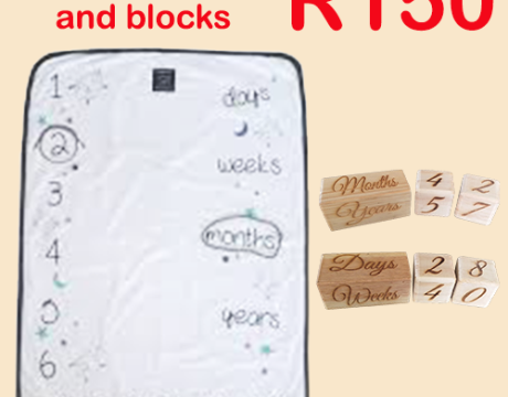 PHOTO BLANKET AND BLOCKS SET – R150